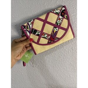 RETIRED VERA BRADLEY VIVA LA VERA ENVELOPE WRISTLET 8" X 6" New